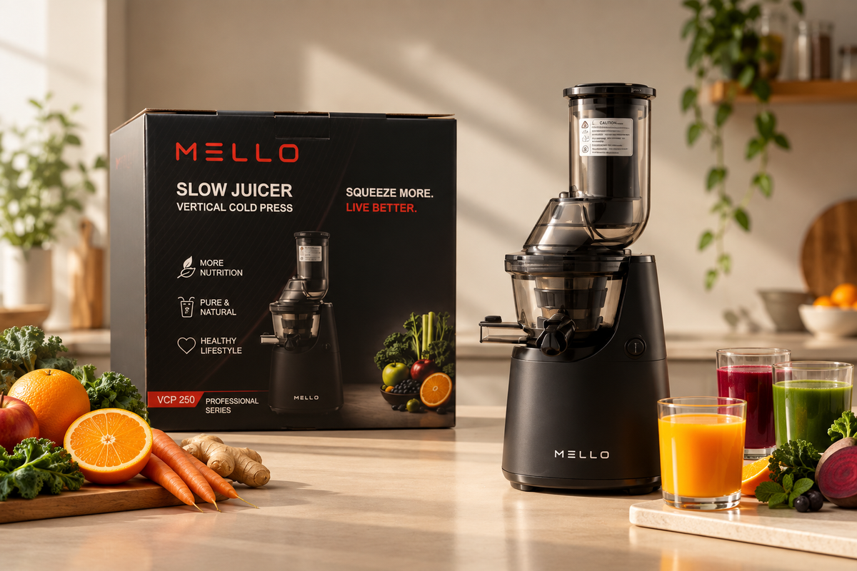 MELLO Origin - Sokovnik na hladno prešanje