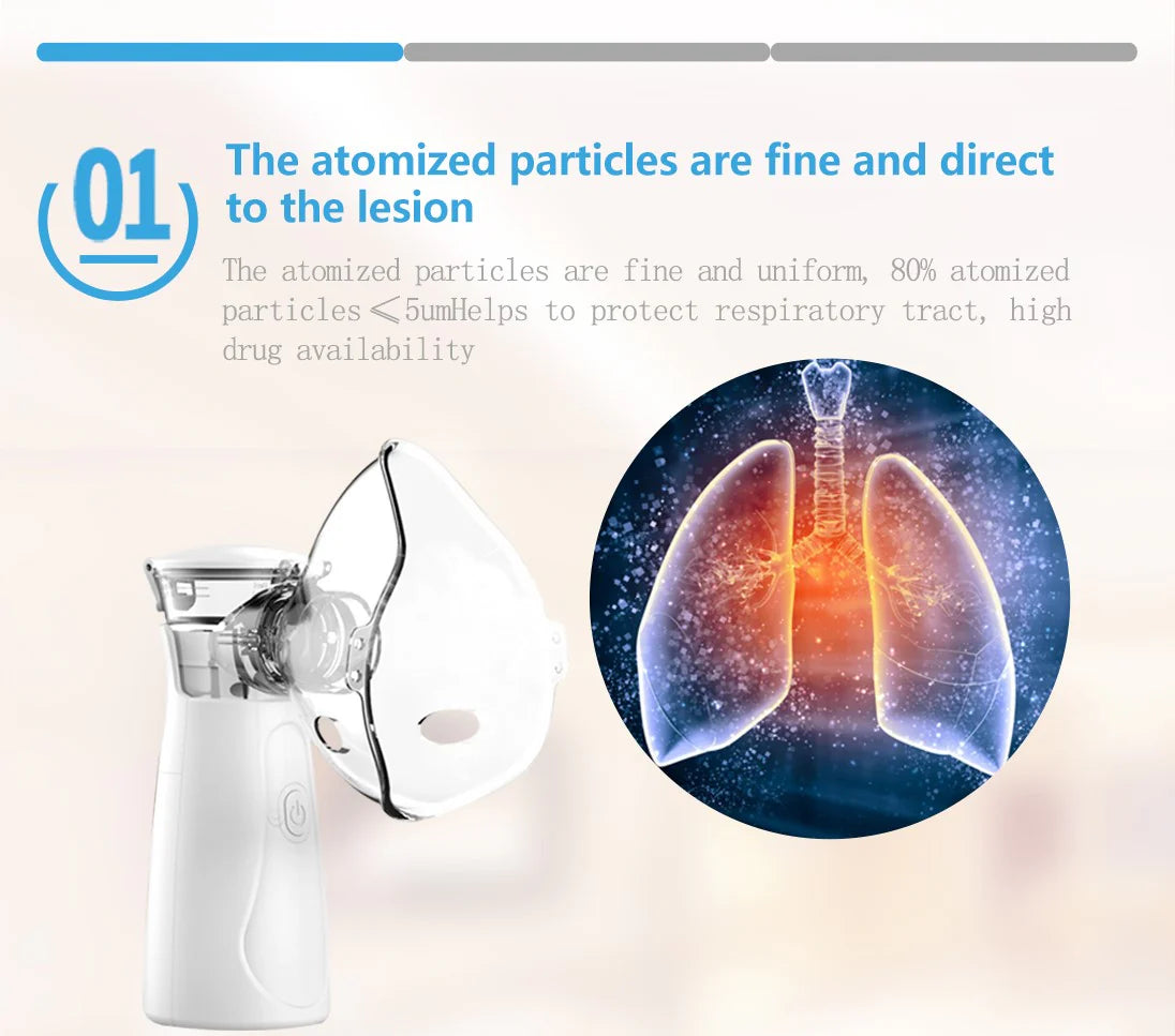 Prijenosni inhalator za djecu i odrasle